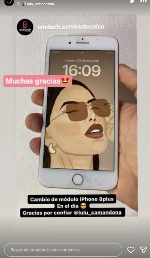 Testimonio cliente Onetech - cambio de módulo iPhone