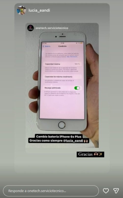 Testimonio cliente Onetech - cambio de batería