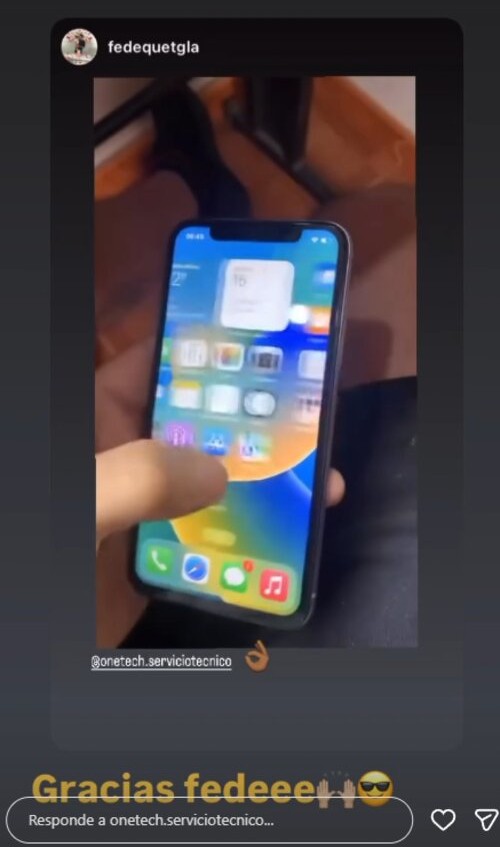 Testimonio cliente Onetech - reparación de pantalla
